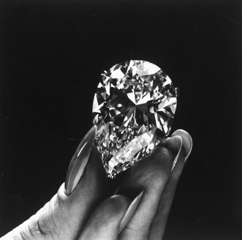 The 33.19-carat, type IIa -Elizabeth Taylor diamond, which was bought from Cartier. Type IIa is the rarest and purest diamond type and -accounts for only 2 per cent of  all naturally -occurring diamonds in the world.

Photo by Yale Joel/Time Life Pictures/Getty Images
