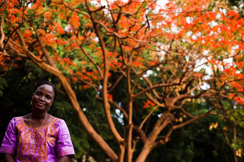 Mariam Banemanie TraorŽ, 54, a victim of female genital mutilation who had her clitoris surgically restored three years ago, poses for a portrait in Bobo-Dioulasso, 365 kilometres west of Burkina Faso's capital Ouagadougou on Monday May 4, 2009. "Women deserve pleasure", she says, "and they also deserve dignity."