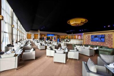 The custom-built Palace Tent at Emirates Palace