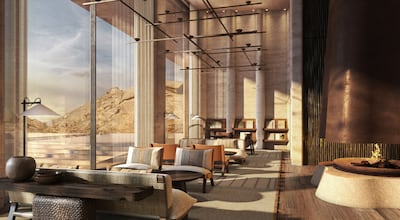 Desert Rock is being designed by Oppenheim Architecture, which will reuse excavated stone to create the resort. Photo: RSDC