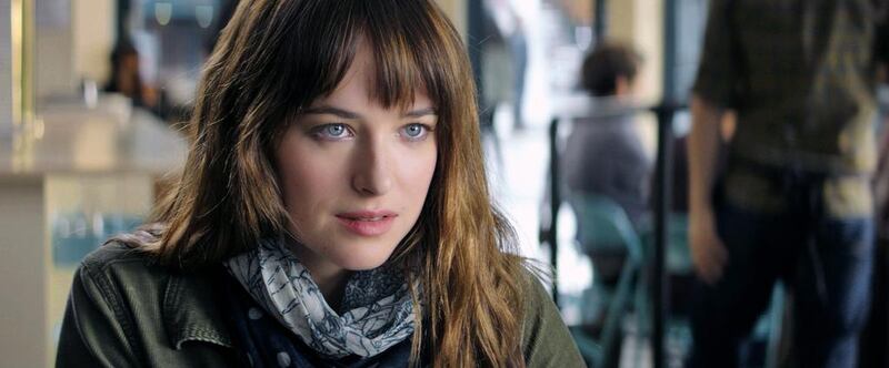 Dakota Johnson in 50 Shades of Grey. AP Photo/Universal Pictures and Focus Features