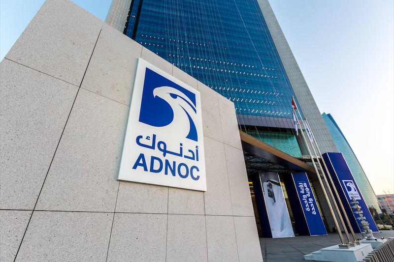 Adnoc's headquarters in Abu Dhabi. Since 2016, Dr Sultan Al Jaber has been at the helm of Adnoc, leading its transformation from a traditional national oil company to a more commercially focused international energy group. Photo: Adnoc
