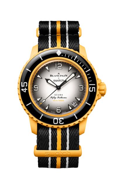 Scuba Fifty Fathoms Pacific Ocean edition. Photo: Swatch