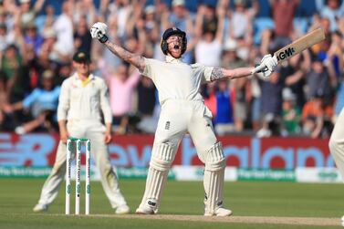 Ben Stokes had an amazing year, and has been crowned leading cricketer by Wisden. PA