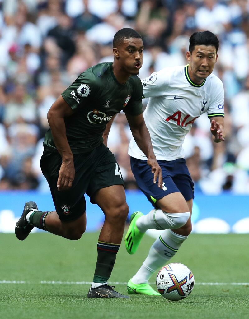 Yan Valery – 5 Up and down, but mainly the latter. Targeted by Spurs’ press and was only spared a costly concession of possession when Son subsequently blazed off-target. Hooked at half-time as Hasenhuttl sought to find a way back into the match. Getty