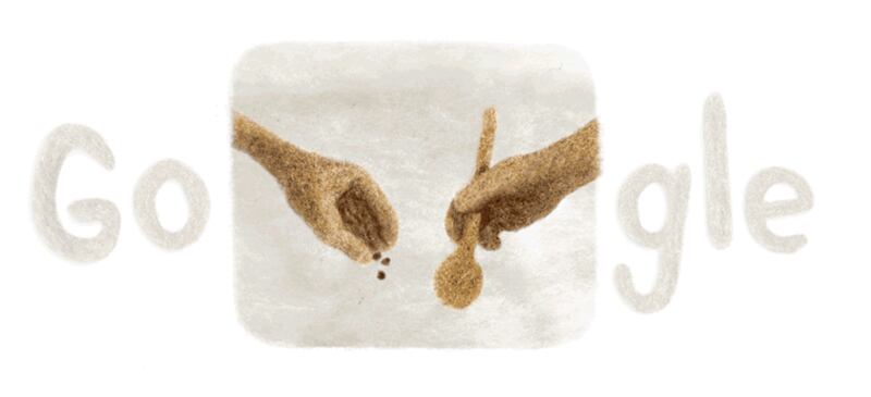 Google's Doodle for Father's Day in 2022. Photo: Google