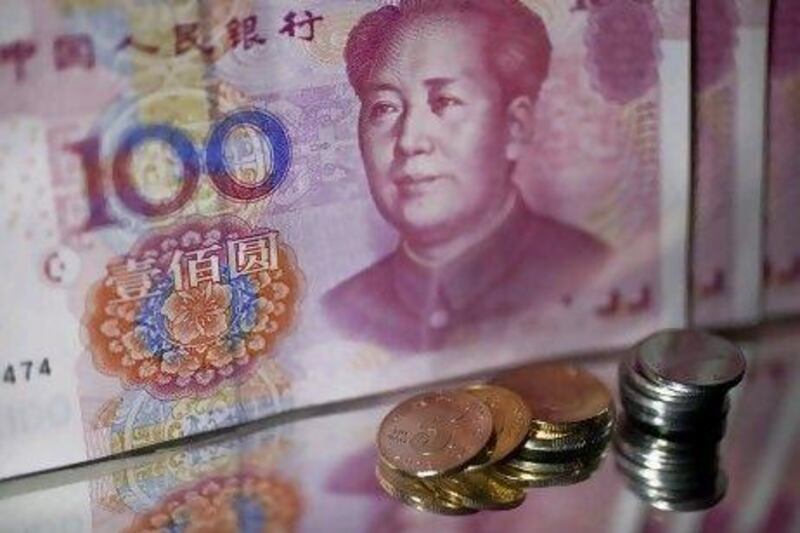 Central Bank officials have held talks with Chinese officials about the possibility of investing in Chinese assets.