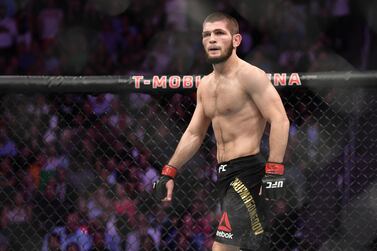 Khabib Nurmagomedov makes his UFC return on September 7 in Abu Dhabi at UFC 242. Getty