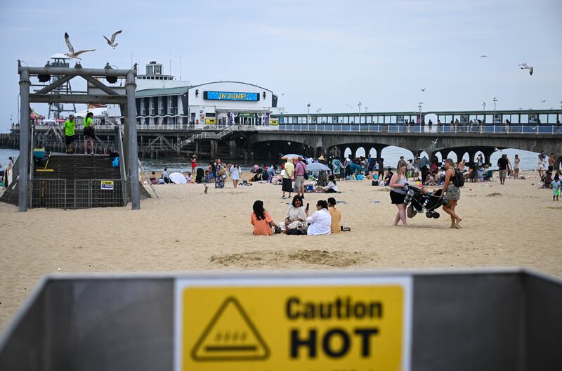 The UK is set for the hottest June ever recorded. Getty