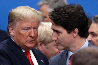 US-Canada relations have deteriorated in recent times, in part due to the poor equation between Donald Trump and Justin Trudeau. AP Photo