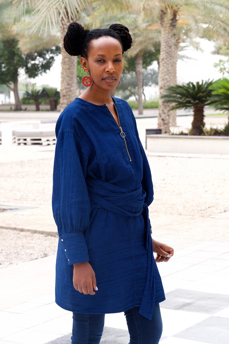 Playwright Hope Azeda at the Abu Dhabi CultureSummit 2018