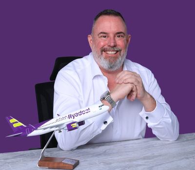 Steven Greenway was appointed chief executive of Saudi Arabian low-cost airline Flyadeal in January 2024. Photo: Flyadeal.