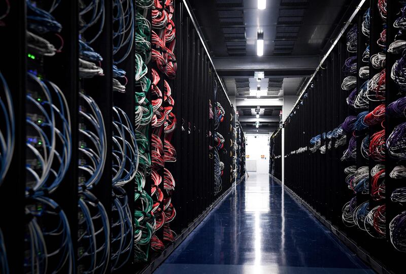 Spending on data centres is projected to increase by about 11 per cent to $212 billion in 2022, Gartner says. AFP