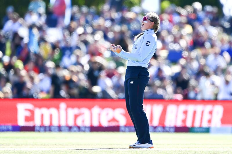 Sophie Ecclestone (England) - The slow left-armer is the world’s No 1 ranked limited-overs bowler, and bowled England to the World Cup final last month. Getty Images