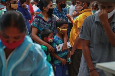 Cases of Covid-19 are soaring in India, and oxygen supplies are running low in dozens of hospitals, leading to a surge in blackmarket cannisters. AP Photo / Mahesh Kumar A