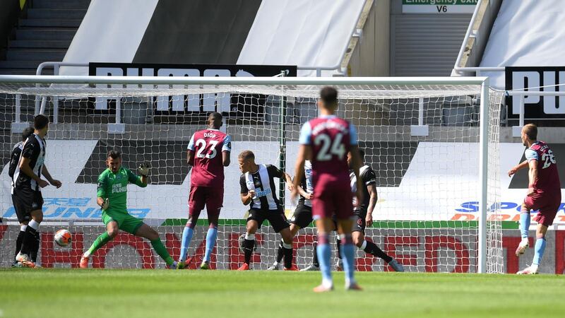 NEWCASTLE UNITED RATINGS: Martin Dubravka - 7: Was let down by his defence for both goals. Showed strong wrists to keep out a blockbusting drive from substitute Yarmolenko. Getty