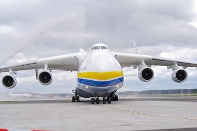 The Ukrainian Antonov An-225 is the world's largest operational cargo aircraft. Courtesy Karlis Dambrans  