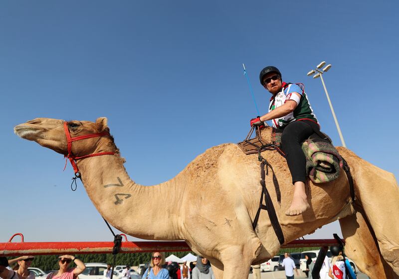 Camel racing has been part of the UAE's heritage for decades 