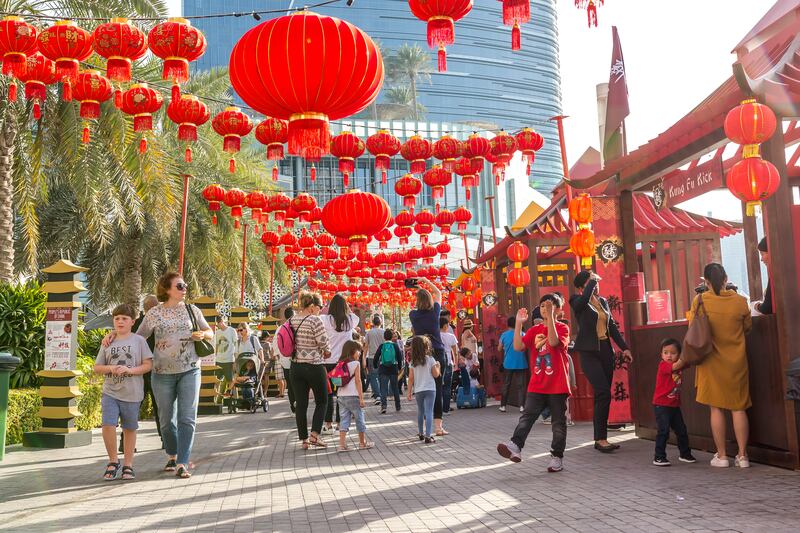 The mall also hosts cultural events such as Chinese New Year, which cater to the capital's diverse population