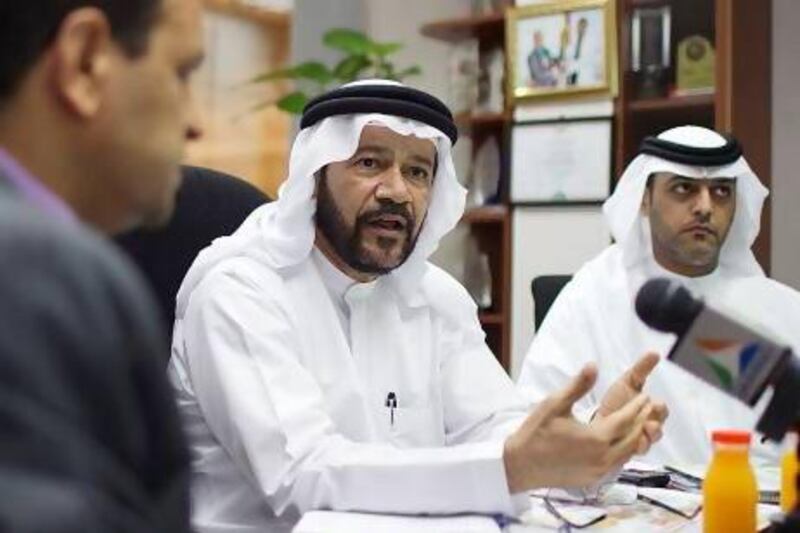Dr Hashim Al Nuaimi, director of the consumer protection department at the Ministry of Economy, has warned grocery shop owners not to cut the power to fridges and freezers at night to save money. Sarah Dea / The National