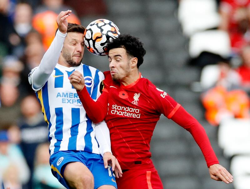 Curtis Jones - 3: Nothing was working for the 20-year-old. He was not allowed to run with the ball and his passing was suspect. He was replaced by Minamino with three minutes to go. Getty