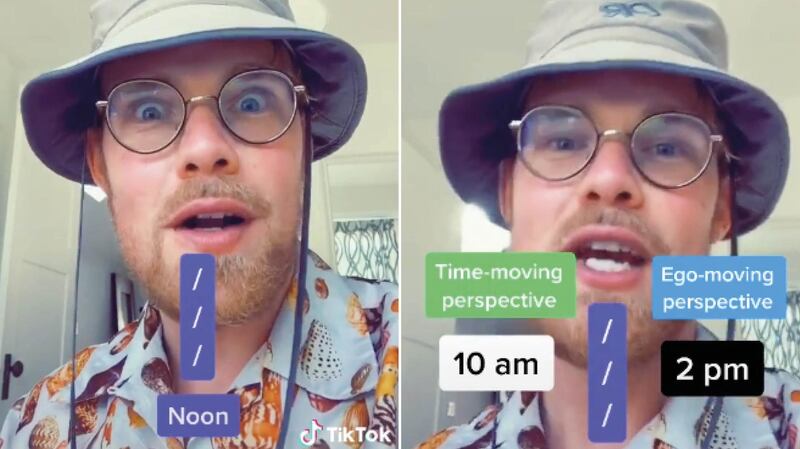 Canadian science influencer Gregory Brown has explained the two different ways that people see time in a new viral video. TikTok / AsapScience