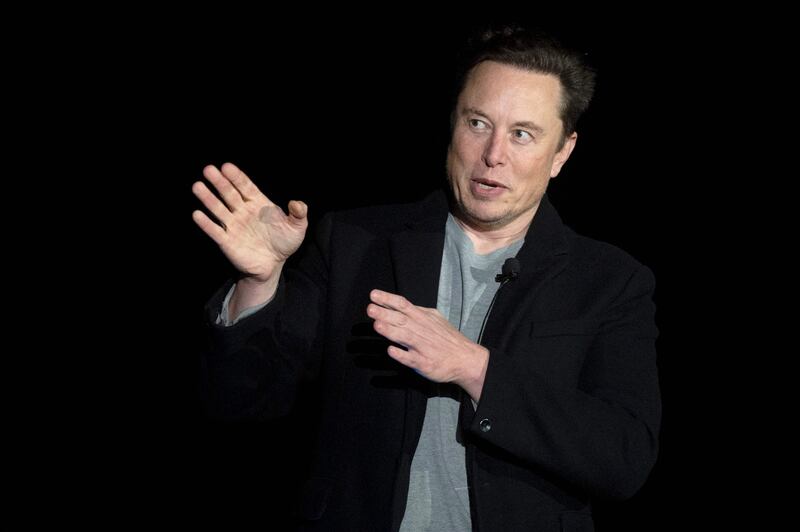 Elon Musk said that in the future, the robots could be used for chores or even provide care for senior citizens. AFP
