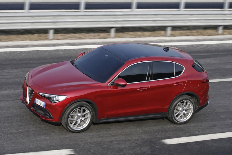 The Stelvio is a compact crossover