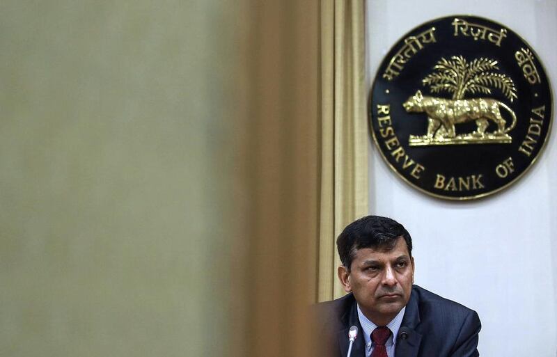 Raghuram Rajam, the Reserve Bank of India governor, says it was not enough to ‘apply band-aids to keep loans current’. Danish Siddiqui / Reuters