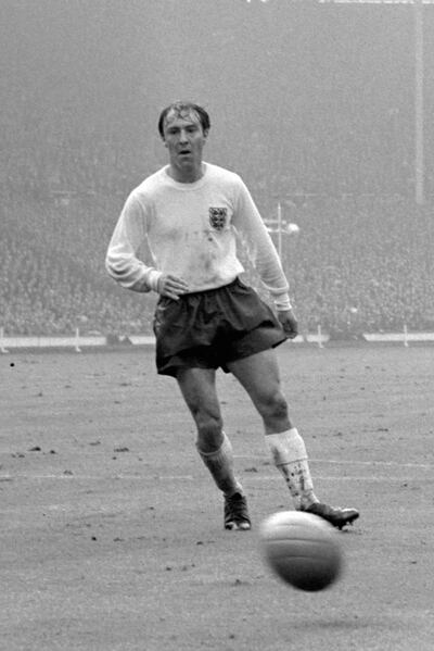 File photo dated 10-04-1965 of Jimmy Greaves, England. PA Photo. Issue date: Wednesday April 1, 2020. This enforced break in the football calendar has given people plenty of opportunity to reflect on some of the great matches, seasons and players. Here, the PA news agency has picked out 10 of the best strikers to have graced the field. See PA story SOCCER Top 10 Strikers. Photo credit should read PA/PA Wire.