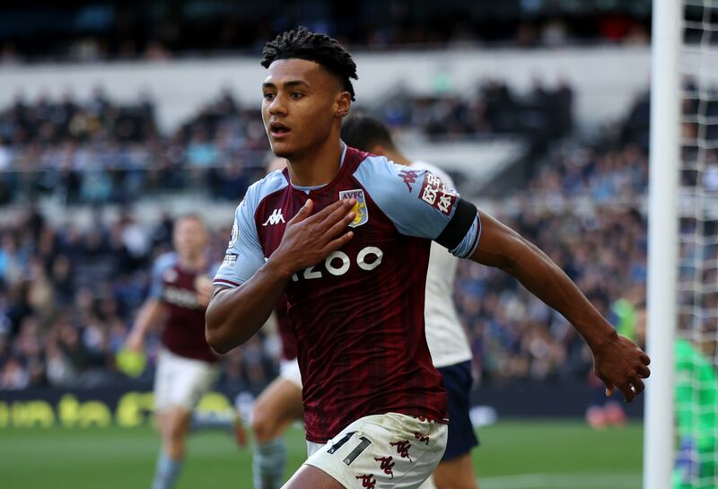 Ollie Watkins – 7. Celebrated his England call-up by opening his account for the season, finding space in the Spurs area to slot home Targett’s low cross. Getty
