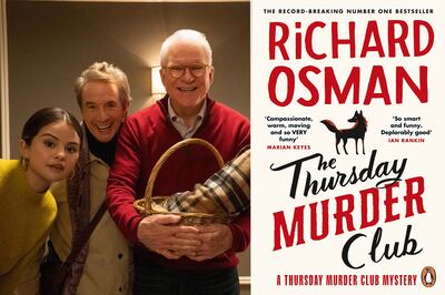 Television show Only Murders in the Building and Richard Osman's book, The Thursday Murder Club, are two examples of the modern cosy mystery. Hulu/ Penguin