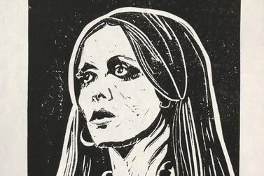 UK artist and humanitarian worker Rachel Smith is selling her prints of Fairouz to raise money for Menna w Fina, an initiative that supports impoverished families in Tripoli, Lebanon