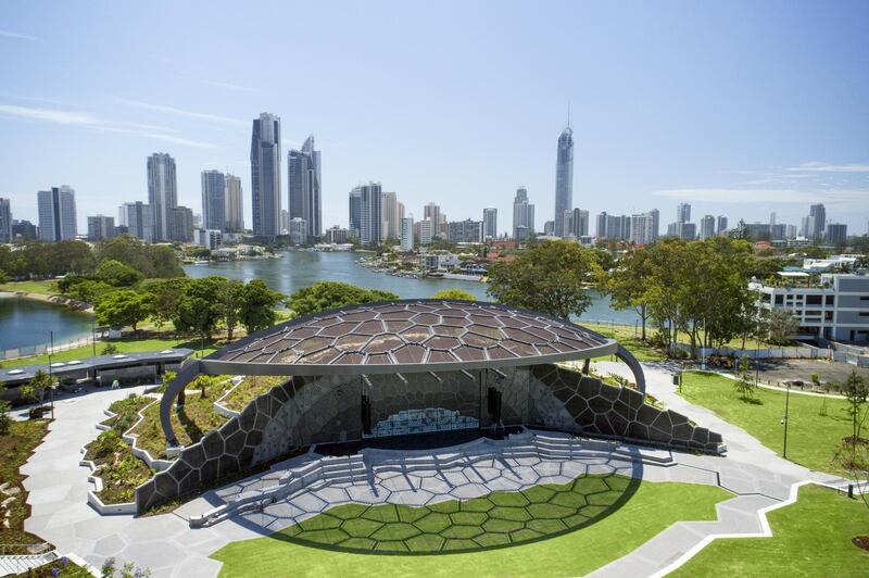 The Home of the Arts (HOTA) is just part of the Gold Coast's developing cultural precinct. Barberstock