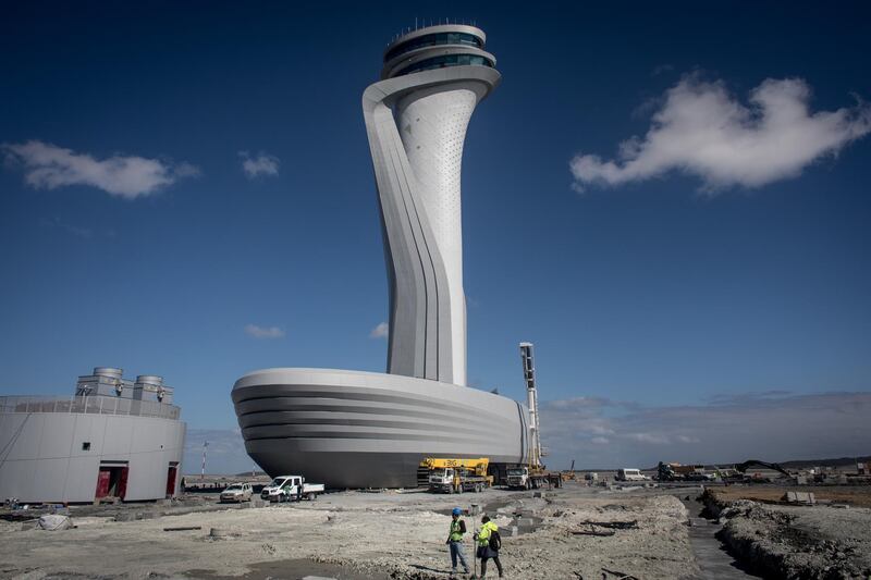 The control tower. Getty Images