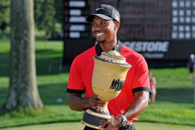 Tiger Woods is within three victories of Sam Snead’s all-time record of 82 PGA Tour titles.
