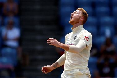 FILE PHOTO: Cricket - Third Test - West Indies v England - National Cricket Stadium, St George's, Grenada - March 26, 2022 England's Ben Stokes reacts Action Images via Reuters / Jason Cairnduff / File Photo