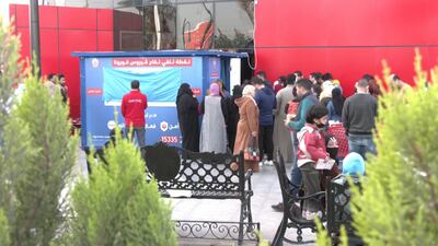 Egypt has set up 14 vaccination booths in the capital's malls and metro stations to boost its coronavirus vaccination drive.