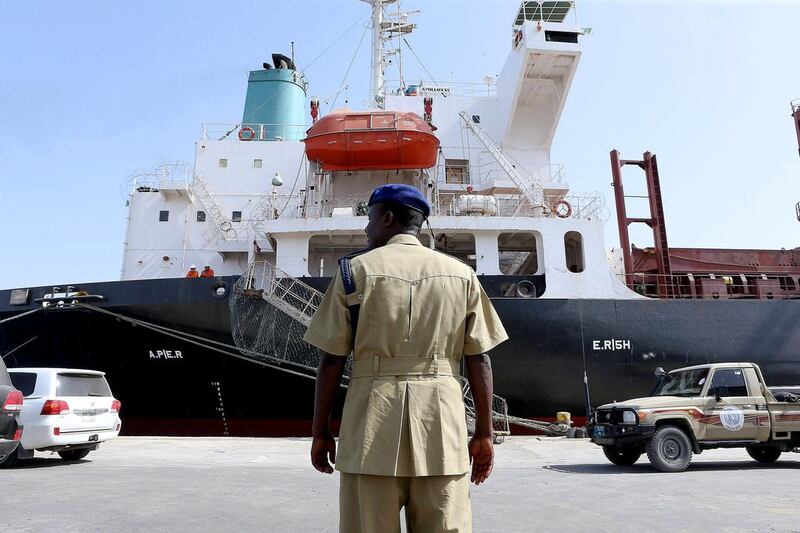 DP World has signed an agreement to build a 12 square kilometre economic free zone at the Port of Berbera to drive growth. Pawan Singh / The National