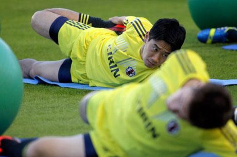 Japan's Shinji Kagawa will be under to score against Brazil in the absence of Keisuke Honda. Ueslei Marcelino / Reuters