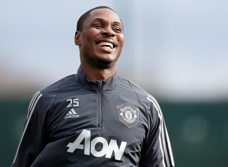 FILE PHOTO: Soccer Football - Europa League - Manchester United Training - Aon Training Complex, Manchester, Britain - March 11, 2020   Manchester United's Odion Ighalo during training   Action Images via Reuters/Craig Brough/File Photo