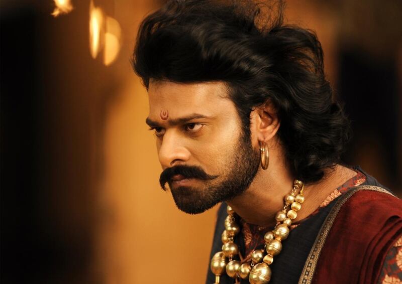 Prabhas in a still from Baahubali