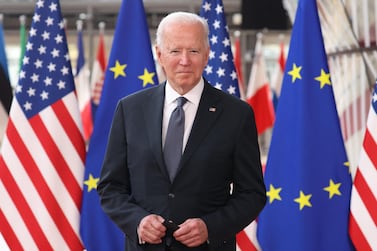 US President Joe Biden will be the fifth US leader to meet Russian President Vladimir Putin. AFP 