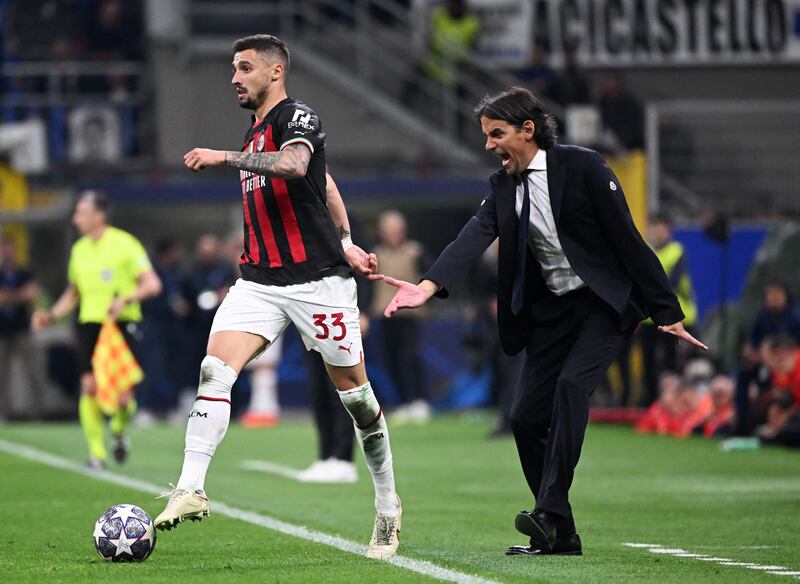 Rade Krunic 6 – Cut a frustrated figure at times, as Inter outnumbered their cross-city rivals in the centre of the park. Another frustrating outing after his disastrous first-leg display – with the 29-year-old picking up a late yellow just for good measure. Reuters
