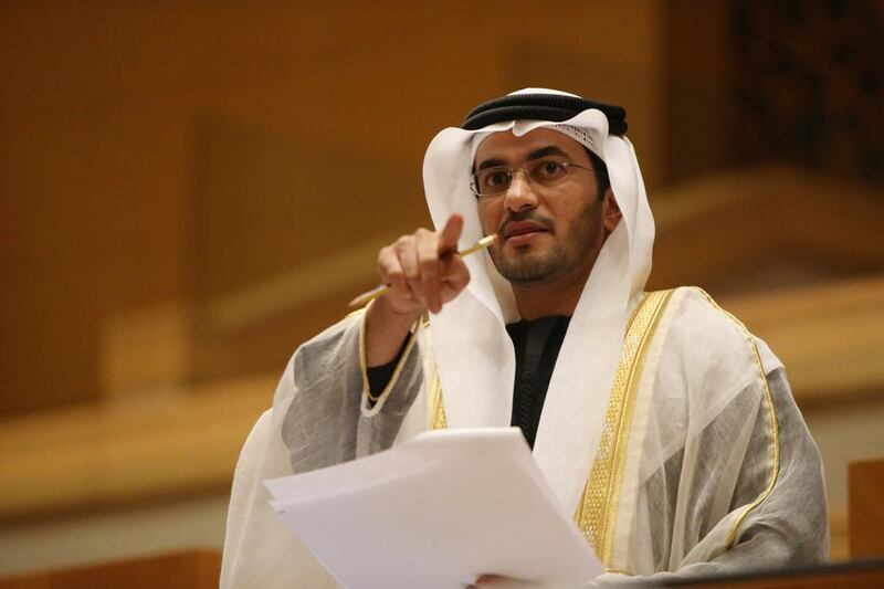 Faisal Al Tunaiji, FNC member from Ras Al Khaimah, agreed with the proposed law to lower the driving age, but said that he would like the children to be supervised at all times. Fatima Al Marzooqi / The National