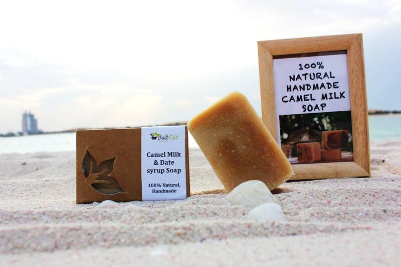 Bait Zait's camel soap. Courtesy GCA