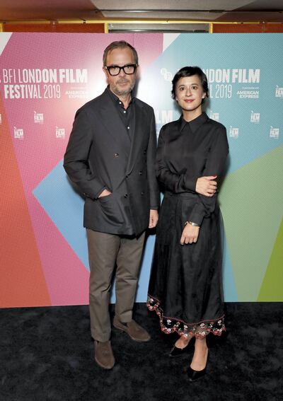 LONDON, ENGLAND - OCTOBER 12: Glenn Leyburn and Lisa Barros D'Sa attend the "Ordinary Love" UK Premiere during the 63rd BFI London Film Festival at The Curzon Mayfair on October 12, 2019 in London, England. (Photo by John Phillips/Getty Images for BFI)