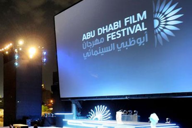 The opening night of the Abu Dhabi Film Festival at the Fairmont Bab Al Bahr.