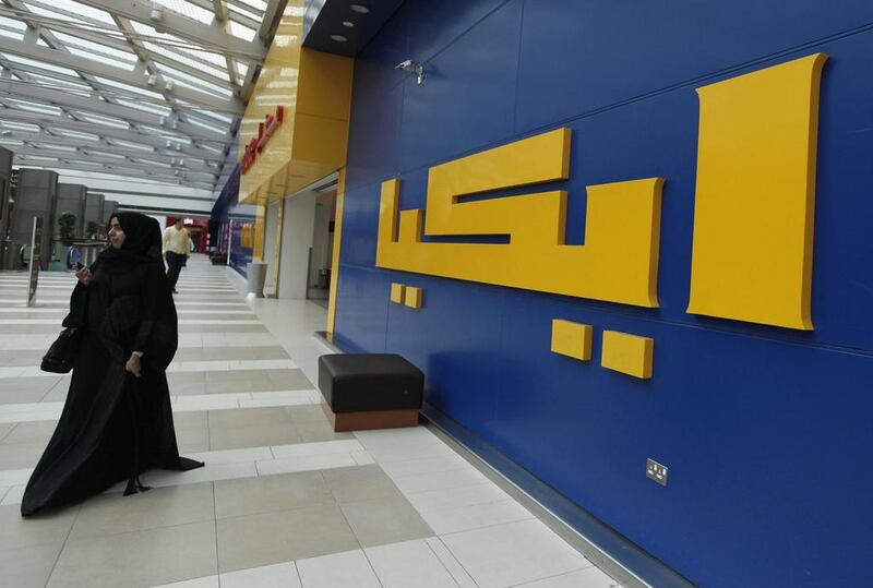 The 6 billion riyal super-regional mall in the Al Diriyah district west of Riyadh will have an Ikea anchor store. Jumana El Heloueh / Reuters
