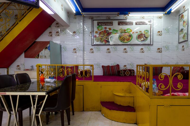 Kabul Afghanistan is a hole-in-the-wall restaurant near Madinat Zayed